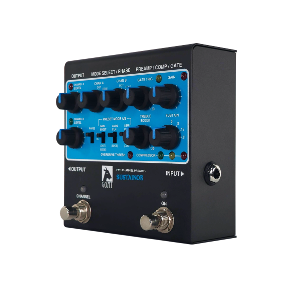 Goat Designs Sustainor Distortion Compression Pedal